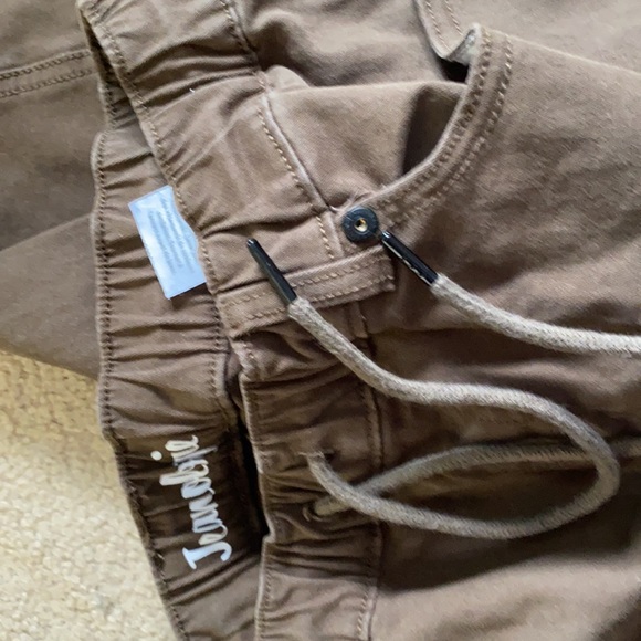 Jeaniologie brown color joggers - Picture 9 of 9
